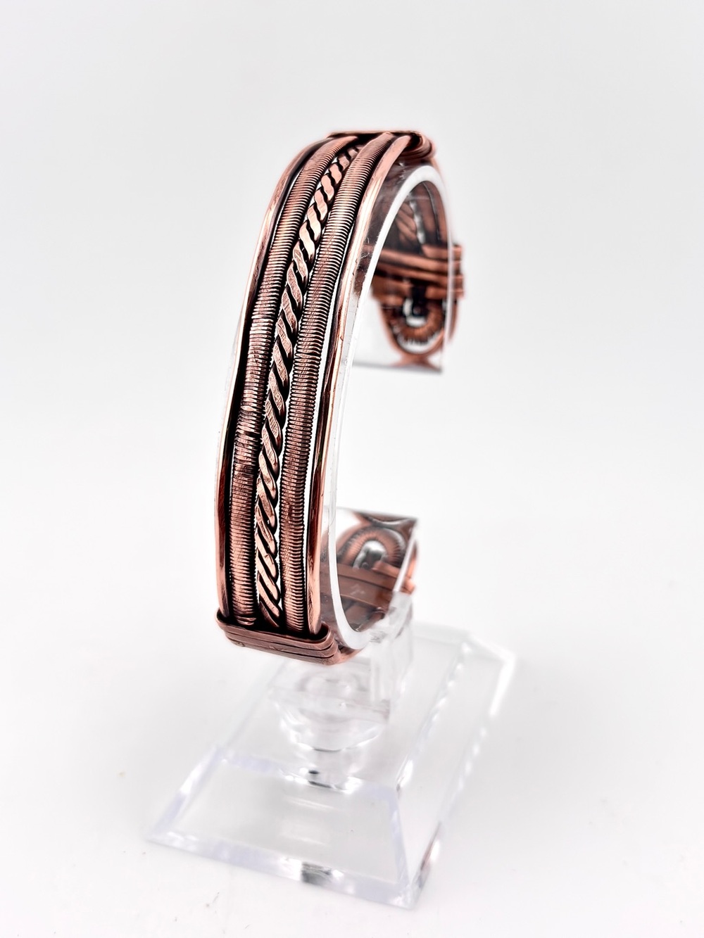 HANDMADE Copper Unisex Cuff Bracelet, Statement Jewelry Gift, Boho Jewelry Gift